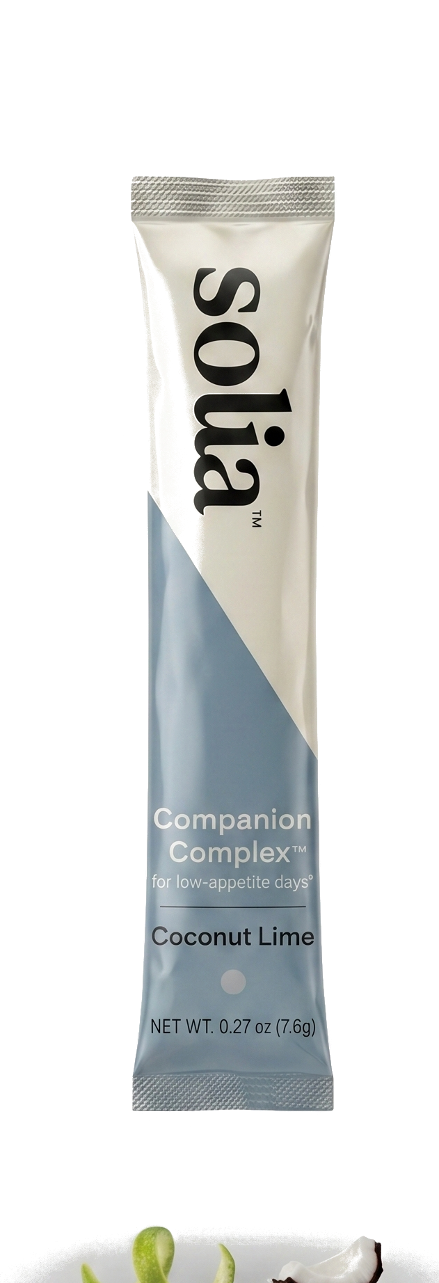 Solia Coconut Lime single-serve stick pack