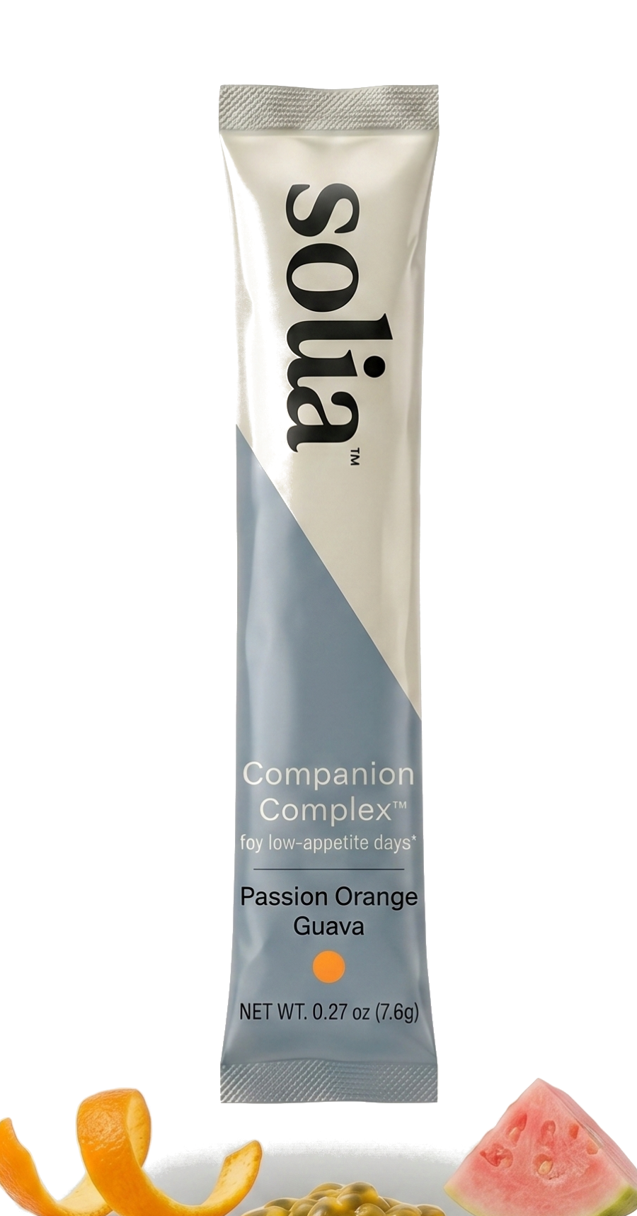 Solia Passion Orange Guava single-serve stick pack